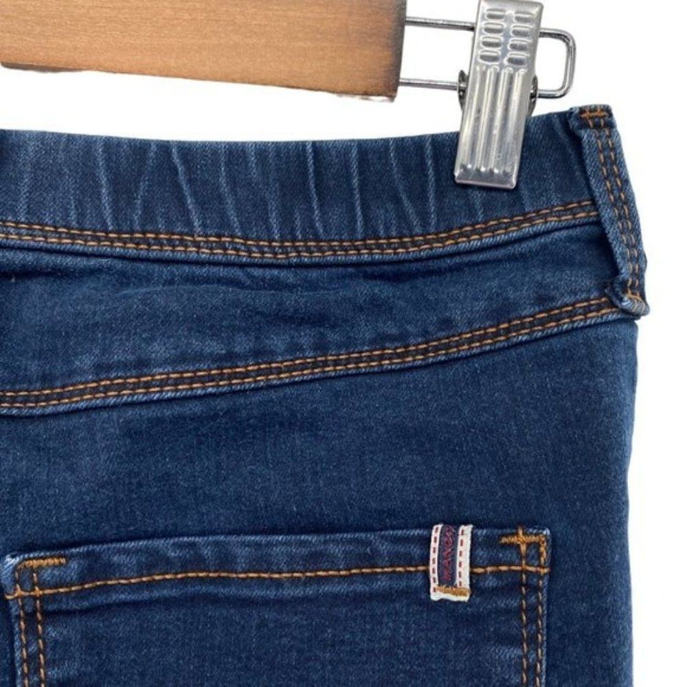 Mango Jeans Womens Denim Jeggings Cotton Blend Skinny Elastic Waist - Picture 8 of 11